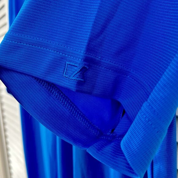 Notre Dame Fighting Irish Cutter & Buck Royal Golf Shirt “Science” Size M - Picture 5 of 6